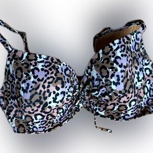 Brown and Black Bikini with Push-Up Effect